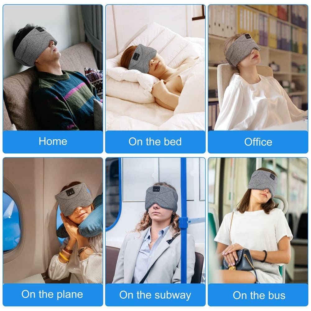 带扬声器的睡眠面罩，适用于手机睡眠面罩